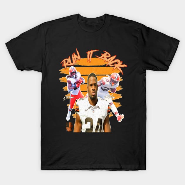 Run IT Back T-Shirt by Deon_Hill_Draws